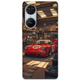 Gramaphone Reeder S19 Max Pro S Edge Uyumlu Araba Desenli Telefon Kılıfı + Ekran Koruyucu - 5759