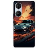 Gramaphone Reeder S19 Max Pro S Edge Uyumlu Araba Desenli Telefon Kılıfı + Ekran Koruyucu - 5766