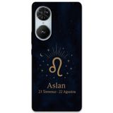 Gramaphone Reeder S19 Max Pro S Edge Uyumlu Aslan Burcu Desenli Telefon Kılıfı + Ekran Koruyucu - 5772