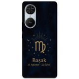 Gramaphone Reeder S19 Max Pro S Edge Uyumlu Başak Burcu Desenli Telefon Kılıfı + Ekran Koruyucu - 5773