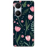 Gramaphone Reeder S19 Max Pro S Edge Uyumlu Çiçek Desenli Telefon Kılıfı + Ekran Koruyucu - 5788