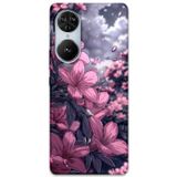 Gramaphone Reeder S19 Max Pro S Edge Uyumlu Çiçek Desenli Telefon Kılıfı + Ekran Koruyucu - 5796