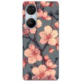 Gramaphone Reeder S19 Max Pro S Edge Uyumlu Çiçek Desenli Telefon Kılıfı + Ekran Koruyucu - 5801