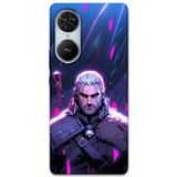 Gramaphone Reeder S19 Max Pro S Edge Uyumlu Geralt Desenli Telefon Kılıfı + Ekran Koruyucu - 5826