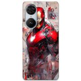 Gramaphone Reeder S19 Max Pro S Edge Uyumlu İronman Desenli Telefon Kılıfı + Ekran Koruyucu - 5828