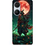 Gramaphone Reeder S19 Max Pro S Edge Uyumlu Samuray Desenli Telefon Kılıfı + Ekran Koruyucu - 5822