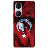 Gramaphone Reeder S19 Max Pro S Edge Uyumlu Türk Bayrağı Desenli Telefon Kılıfı + Ekran Koruyucu - 5856