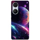 Gramaphone Reeder S19 Max Pro S Edge Uyumlu Uzay Desenli Telefon Kılıfı + Ekran Koruyucu - 5862