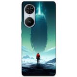 Gramaphone Reeder S19 Max Pro S Edge Uyumlu Uzay Desenli Telefon Kılıfı + Ekran Koruyucu - 5864