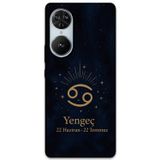 Gramaphone Reeder S19 Max Pro S Edge Uyumlu Yengeç Burcu Desenli Telefon Kılıfı + Ekran Koruyucu - 5771