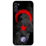 Gramaphone Reeder S19 Max Pro S ile Uyumlu Türk Bayrağı Desenli Telefon Kılıfı + Ekran Koruyucu - 5852