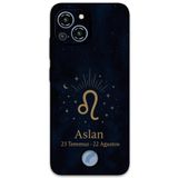 Gramaphone Reeder S23 Pro Max ile Uyumlu Aslan Burcu Desenli Telefon Kılıfı + Ekran Koruyucu - 5772