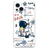 Gramaphone Reeder S23 Pro Max ile Uyumlu Astronot Desenli Telefon Kılıfı + Ekran Koruyucu - 5858