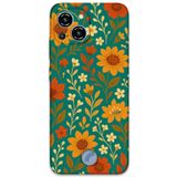 Gramaphone Reeder S23 Pro Max ile Uyumlu Çiçek Desenli Telefon Kılıfı + Ekran Koruyucu - 5786