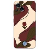 Gramaphone Reeder S23 Pro Max ile Uyumlu Çiçek Desenli Telefon Kılıfı + Ekran Koruyucu - 5790