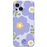 Gramaphone Reeder S23 Pro Max ile Uyumlu Çiçek Desenli Telefon Kılıfı + Ekran Koruyucu - 5799