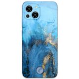 Gramaphone Reeder S23 Pro Max ile Uyumlu Mermer Desenli Telefon Kılıfı + Ekran Koruyucu - 5812
