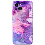 Gramaphone Reeder S23 Pro Max ile Uyumlu Mermer Desenli Telefon Kılıfı + Ekran Koruyucu - 5813