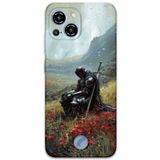 Gramaphone Reeder S23 Pro Max ile Uyumlu Retro Desenli Telefon Kılıfı + Ekran Koruyucu - 5840