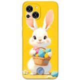 Gramaphone Reeder S23 Pro Max ile Uyumlu Tavşan Desenli Telefon Kılıfı + Ekran Koruyucu - 5806