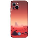 Gramaphone Reeder S23 Pro Max ile Uyumlu Uzay Desenli Telefon Kılıfı + Ekran Koruyucu - 5859
