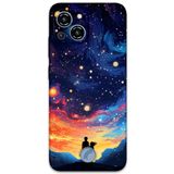 Gramaphone Reeder S23 Pro Max ile Uyumlu Uzay Desenli Telefon Kılıfı + Ekran Koruyucu - 5863