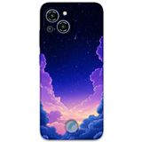 Gramaphone Reeder S23 Pro Max ile Uyumlu Uzay Desenli Telefon Kılıfı + Ekran Koruyucu - 5867