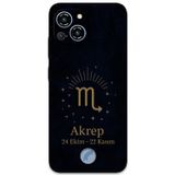 Gramaphone Reeder S23 Pro Max Uyumlu Akrep Burcu Desenli Telefon Kılıfı + Ekran Koruyucu - 5775
