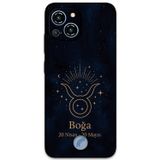 Gramaphone Reeder S23 Pro Max Uyumlu Boğa Burcu Desenli Telefon Kılıfı + Ekran Koruyucu - 5769