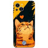 Gramaphone Reeder S23 Pro Max Uyumlu Kedi Desenli Telefon Kılıfı + Ekran Koruyucu - 5783