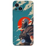 Gramaphone Reeder S23 Pro Max Uyumlu Kratos Desenli Telefon Kılıfı + Ekran Koruyucu - 5824