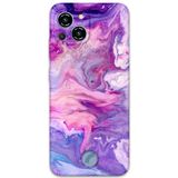 Gramaphone Reeder S23 Pro Max Uyumlu Mermer Desenli Telefon Kılıfı + Ekran Koruyucu - 5813