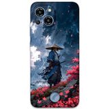 Gramaphone Reeder S23 Pro Max Uyumlu Samuray Desenli Telefon Kılıfı + Ekran Koruyucu - 5825