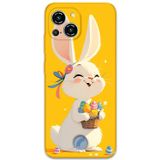Gramaphone Reeder S23 Pro Max Uyumlu Tavşan Desenli Telefon Kılıfı + Ekran Koruyucu - 5807