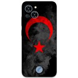 Gramaphone Reeder S23 Pro Max Uyumlu Türk Bayrağı Desenli Telefon Kılıfı + Ekran Koruyucu - 5852