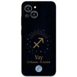 Gramaphone Reeder S23 Pro Max Uyumlu Yay Burcu Desenli Telefon Kılıfı + Ekran Koruyucu - 5776