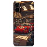 Gramaphone Tecno Camon 19 Neo ile Uyumlu Araba Desenli Telefon Kılıfı + Ekran Koruyucu - 5759