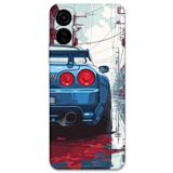 Gramaphone Tecno Camon 19 Neo ile Uyumlu Araba Desenli Telefon Kılıfı + Ekran Koruyucu - 5761