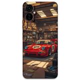 Gramaphone Tecno Camon 19 Neo Uyumlu Araba Desenli Telefon Kılıfı + Ekran Koruyucu - 5759