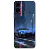 Gramaphone Tecno Camon 19 Neo Uyumlu Araba Desenli Telefon Kılıfı + Ekran Koruyucu - 5767