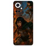 Gramaphone Tecno Camon 19 Pro ile Uyumlu Anime Desenli Telefon Kılıfı + Ekran Koruyucu - 5744