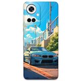 Gramaphone Tecno Camon 19 Pro ile Uyumlu Araba Desenli Telefon Kılıfı + Ekran Koruyucu - 5760