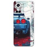 Gramaphone Tecno Camon 19 Pro ile Uyumlu Araba Desenli Telefon Kılıfı + Ekran Koruyucu - 5761