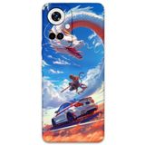 Gramaphone Tecno Camon 19 Pro ile Uyumlu Araba Desenli Telefon Kılıfı + Ekran Koruyucu - 5764