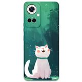 Gramaphone Tecno Camon 19 Pro ile Uyumlu Kedi Desenli Telefon Kılıfı + Ekran Koruyucu - 5781