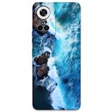 Gramaphone Tecno Camon 19 Pro ile Uyumlu Mermer Desenli Telefon Kılıfı + Ekran Koruyucu - 5810