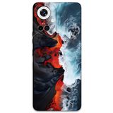 Gramaphone Tecno Camon 19 Pro ile Uyumlu Mermer Desenli Telefon Kılıfı + Ekran Koruyucu - 5811