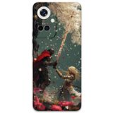 Gramaphone Tecno Camon 19 Pro ile Uyumlu Retro Desenli Telefon Kılıfı + Ekran Koruyucu - 5838