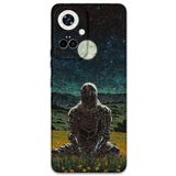 Gramaphone Tecno Camon 19 Pro ile Uyumlu Retro Desenli Telefon Kılıfı + Ekran Koruyucu - 5844