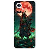 Gramaphone Tecno Camon 19 Pro ile Uyumlu Samuray Desenli Telefon Kılıfı + Ekran Koruyucu - 5822